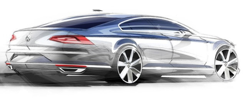 Illustration for article titled This Is What The Next VW Passat Will Look Like For Everyone Else